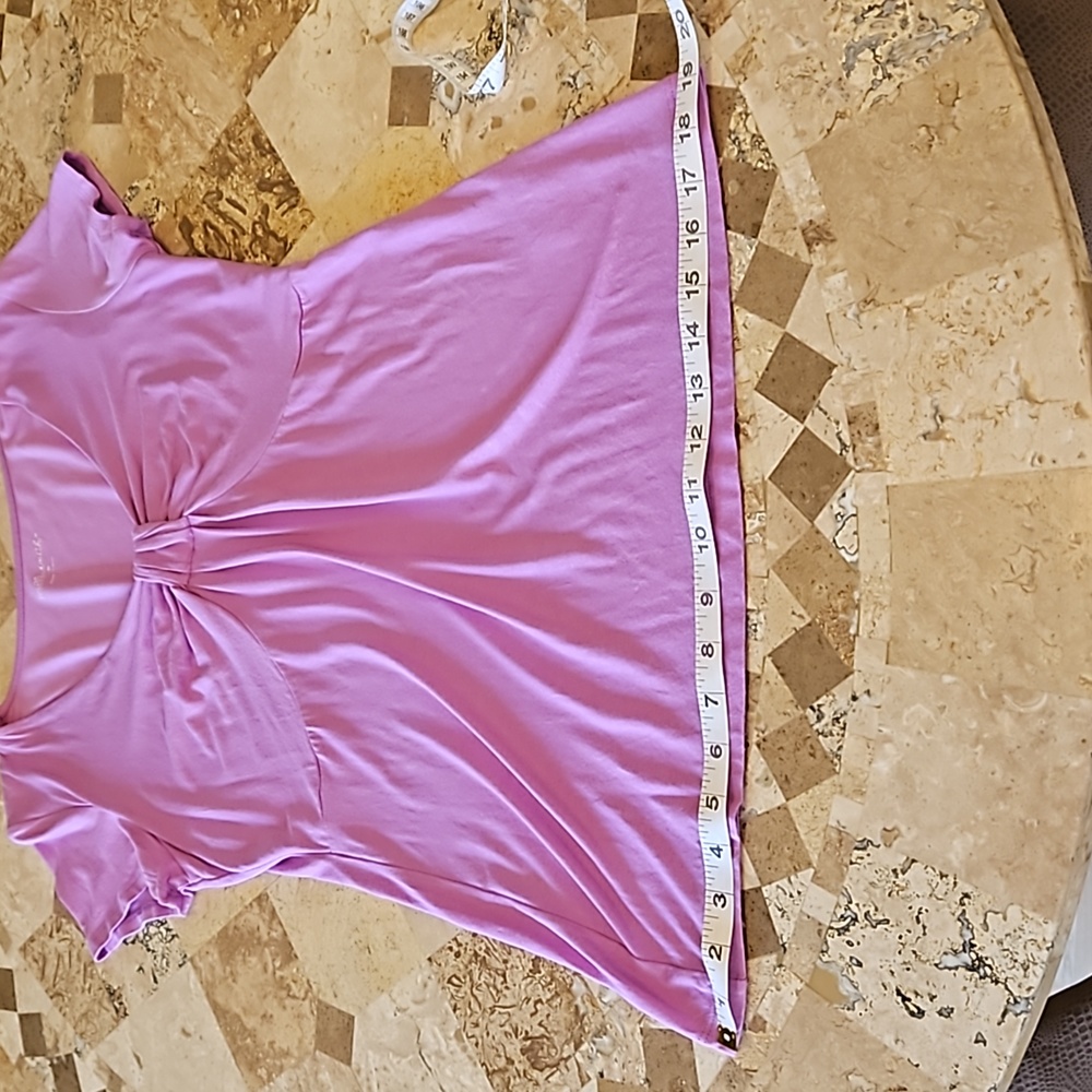 Willi Smith Purple Top Shirt Blouse Size M Medium - Picture 13 of 16